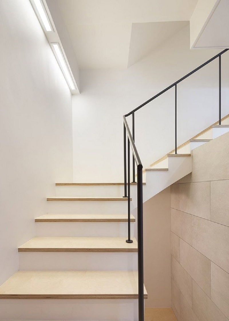 Mẫu thiết kế nhà phố cực đơn giản mà độc đáo ở Hyojadong, Hàn Quốc