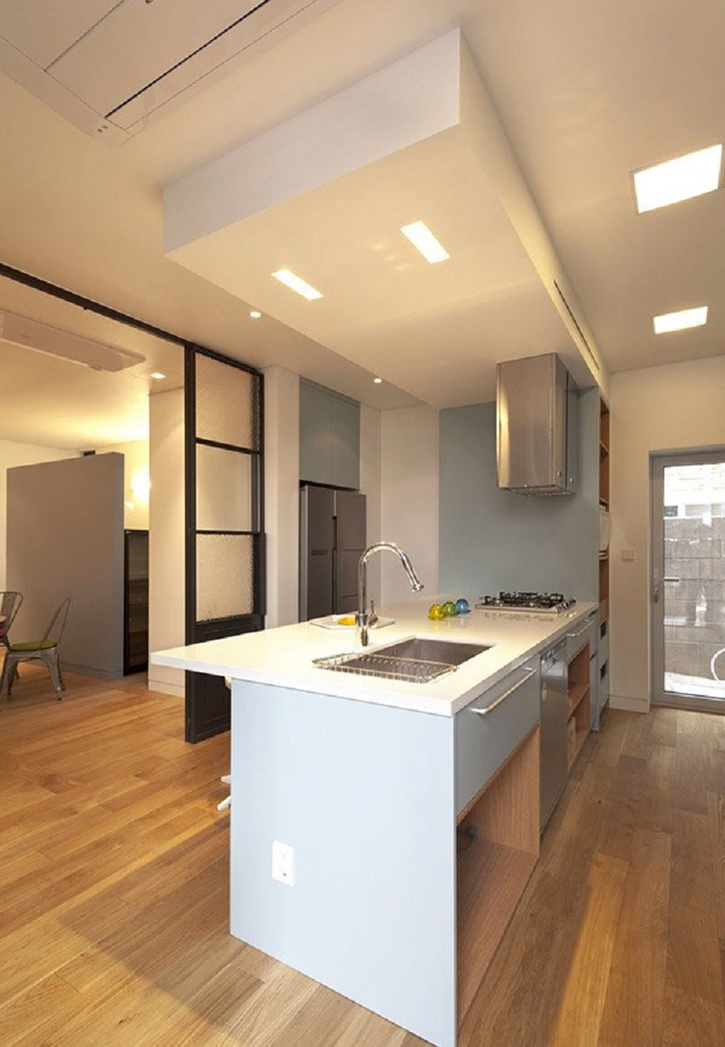 Mẫu thiết kế nhà phố cực đơn giản mà độc đáo ở Hyojadong, Hàn Quốc