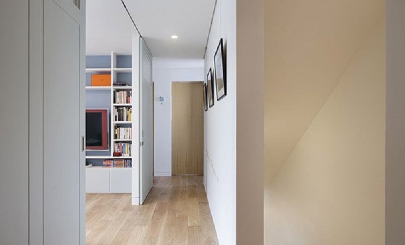 Mẫu thiết kế nhà phố cực đơn giản mà độc đáo ở Hyojadong, Hàn Quốc