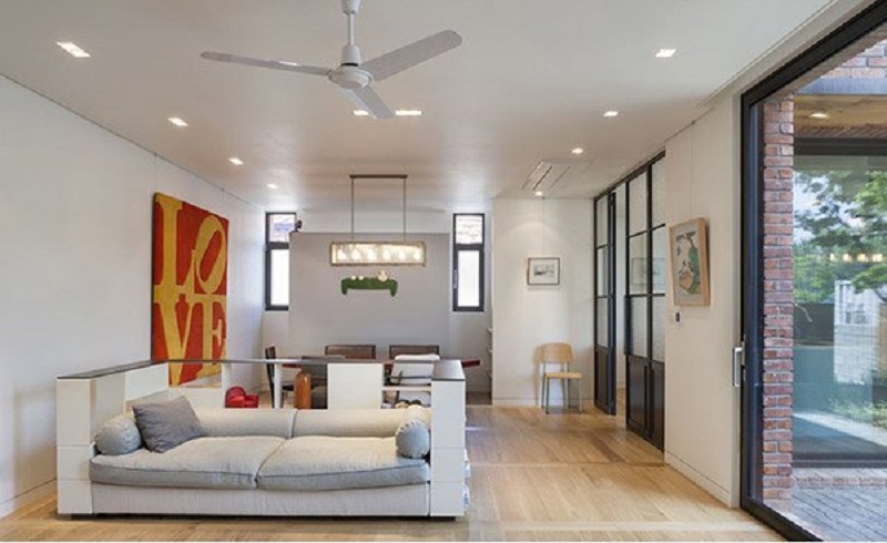 Mẫu thiết kế nhà phố cực đơn giản mà độc đáo ở Hyojadong, Hàn Quốc