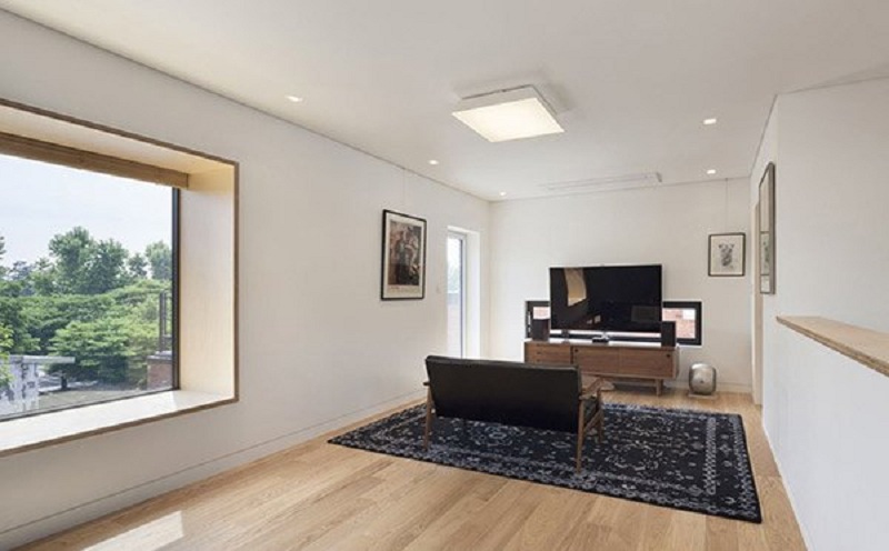 Mẫu thiết kế nhà phố cực đơn giản mà độc đáo ở Hyojadong, Hàn Quốc