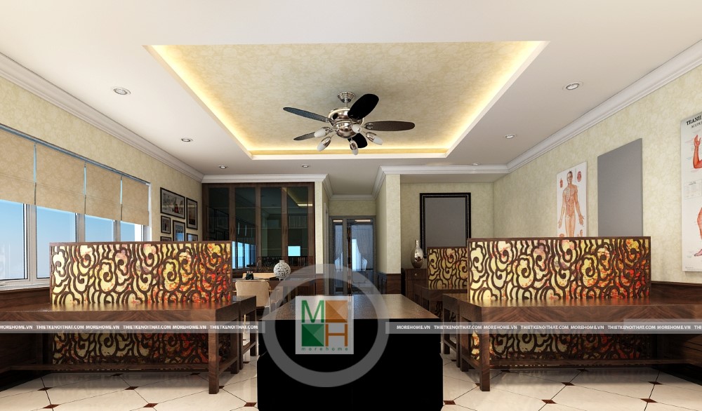 Giải pháp trần thạch cao cho nhà phố Giải pháp trần thạch cao cho nhà phố