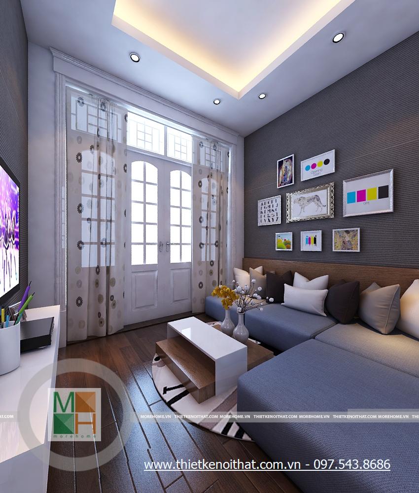 Giải pháp trần thạch cao cho nhà phố Giải pháp trần thạch cao cho nhà phố