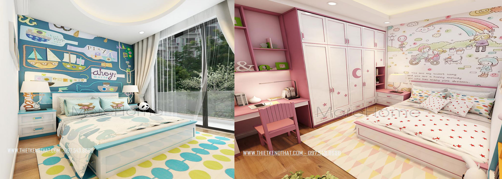 thiết kế nội thất nhà phố đẹp